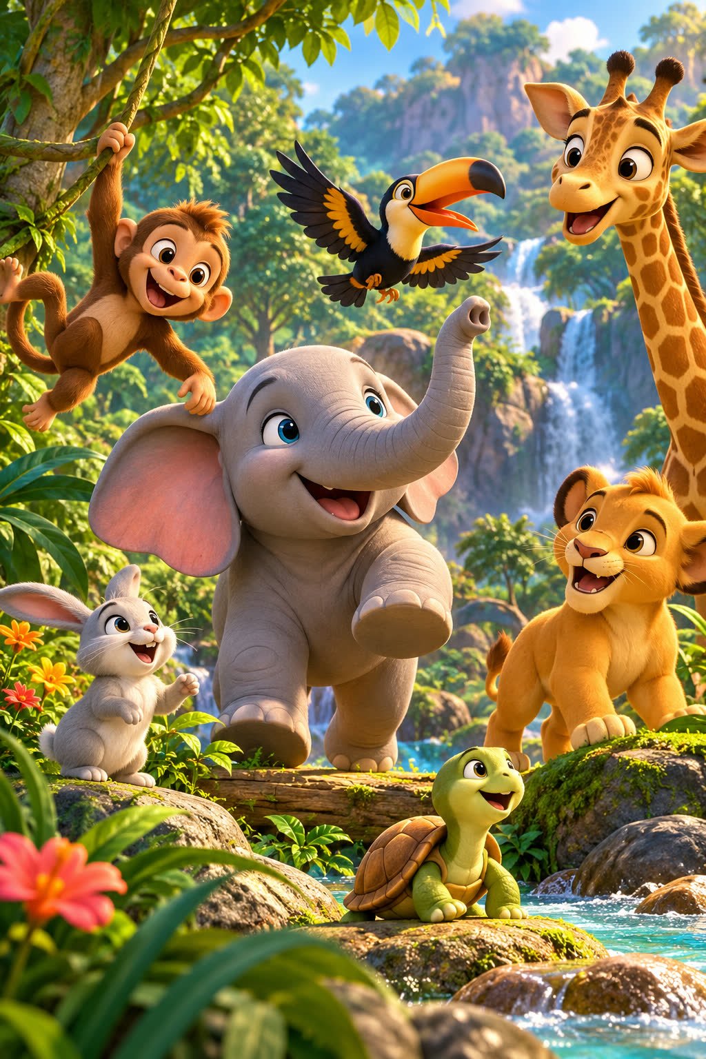 Animal Friends illustration
